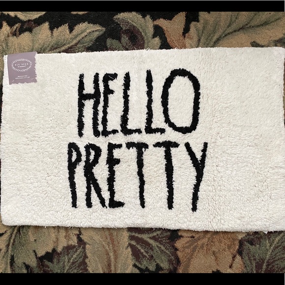 Rae Dunn Hello Pretty Cotton Bath M… - Picture 2 of 4